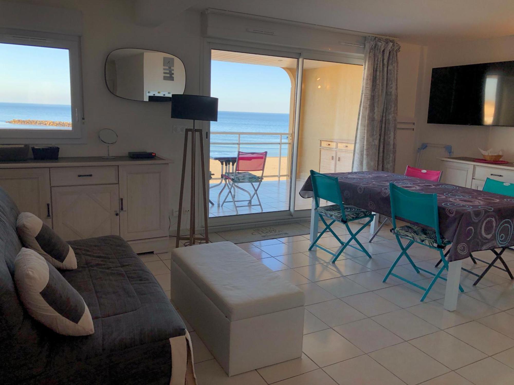 Appartement Front De Mer Valras-Plage Exterior foto