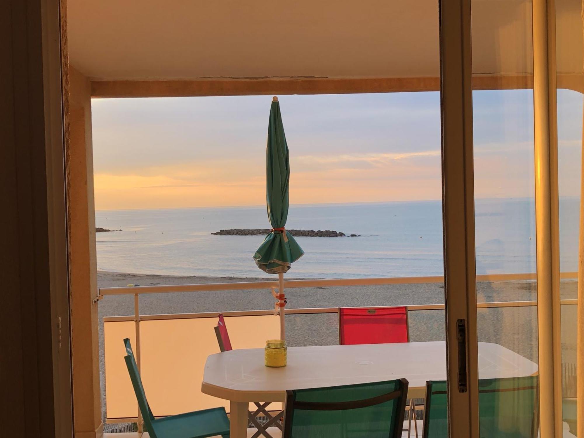 Appartement Front De Mer Valras-Plage Exterior foto